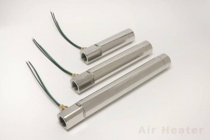Escolha calefatores bondes do tubo da extremidade, elemento de aquecimento do ar comprimido de aço inoxidável