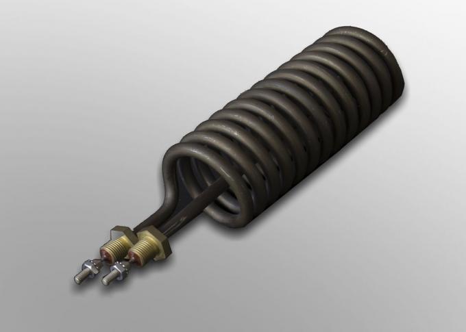 Calefator tubular Finned da forma de U W calefator tubular SS304 de 3 quilowatts/material de Incoloy